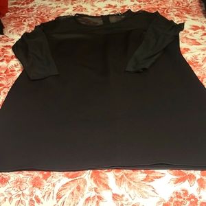 Rue 21 Plus Size Black Above the Knee Length Dress